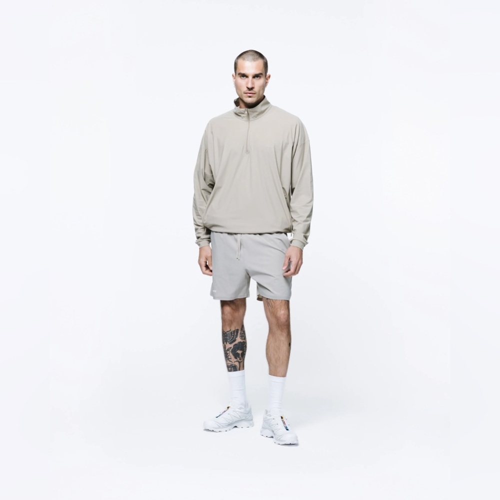 Inaka Power PERFORMANCE CLUB 1/4 ZIP JACKET - GREY / M